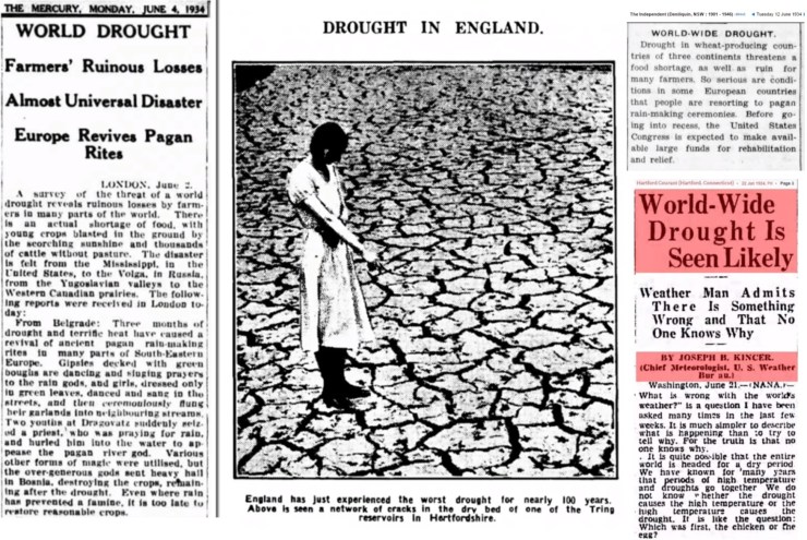 Världsomfattande torka